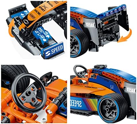 Remote Control Formula 1 Racing Car Building Kit 641 Pieces