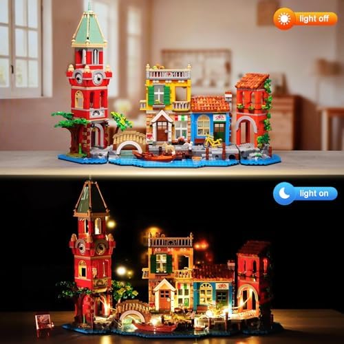 Venice Main Street Building Set for Adults 2155 PCS