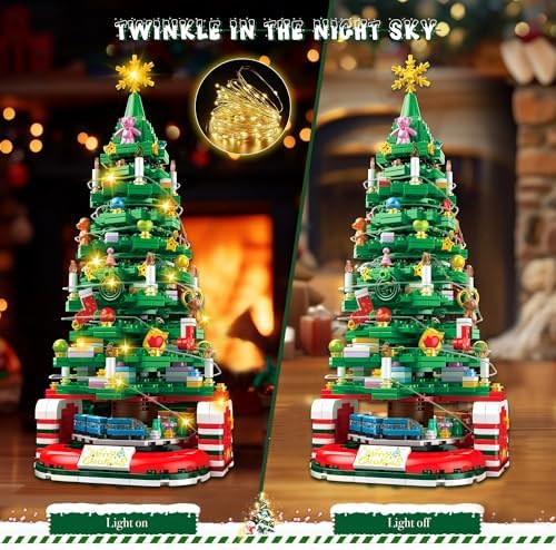 BLIFToi Christmas Tree Building Set Deep Green