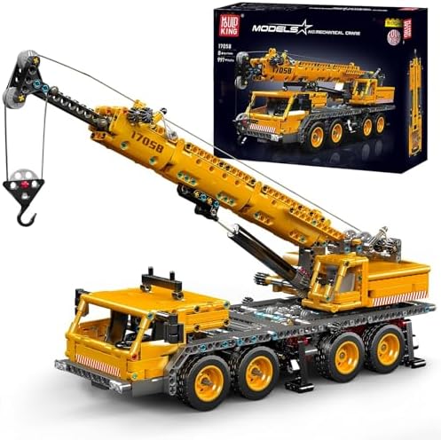 Mould King 17058 Crane Building Blocks Kit 997 Pieces