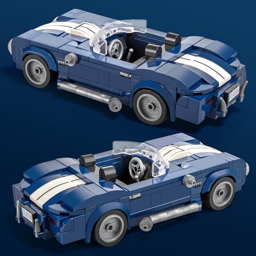 High GODO Sports Car Building Set Classic Racing Collectible