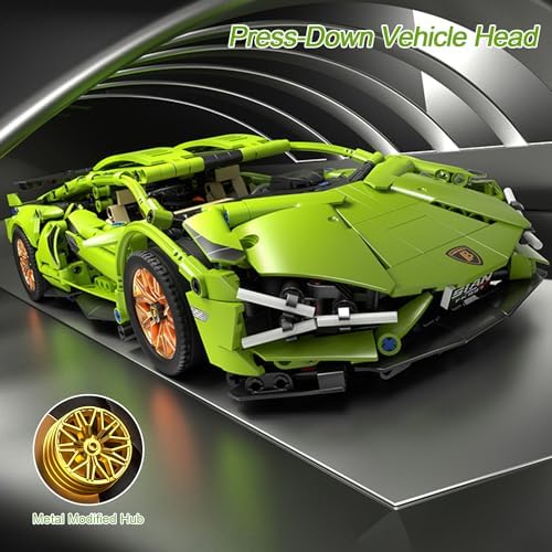 Chodia Sport Racing Car Building Kit 114 Scale 1254 PCS
