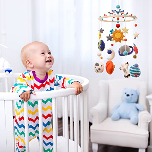 Glaciart One Space Mobile - Cosmic Decor for Baby Room