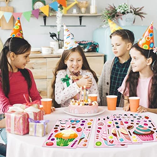 Make Your Own Cupcake Stickers DIY Craft Set for Kids