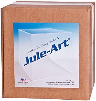 Acrylic Display Box 10x10x10 Inches One Piece by Jule-Art
