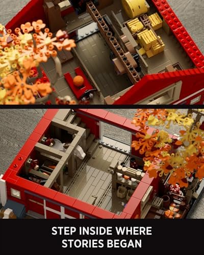 Nifeliz Red Barn Building Set for Adults