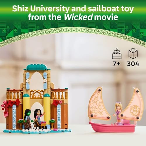 LEGO Wicked Glinda Elphaba Nessarose Shiz University Building Set