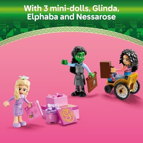 LEGO Wicked Glinda Elphaba Nessarose Shiz University Building Set