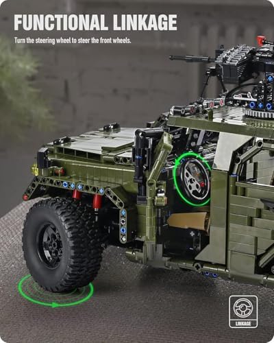Nifeliz Military Car Building Kit 3175 Pieces