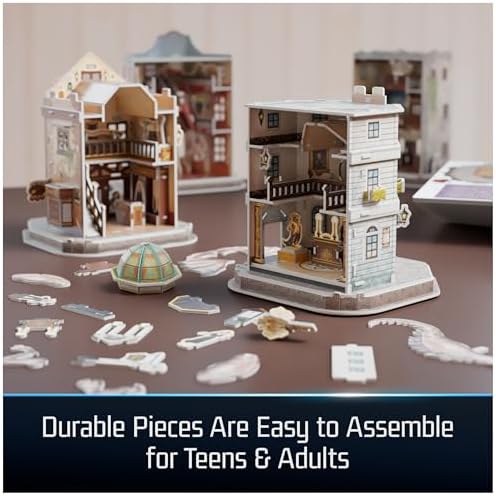 Harry Potter Diagon Alley 4D Build 3D Puzzle Kit