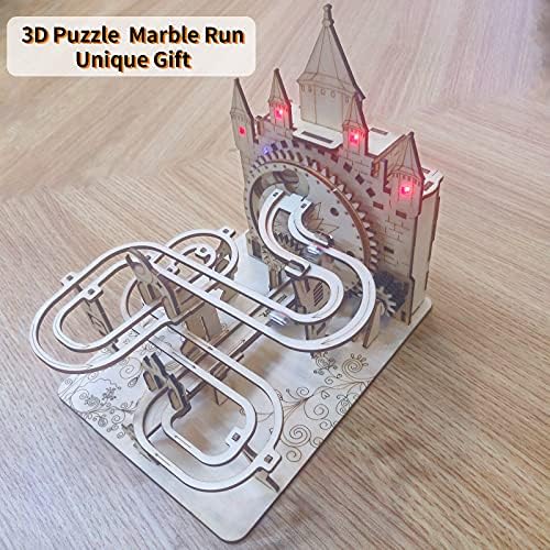 Music Park 3D Wooden Marble Run Puzzle Adult Educational Toy