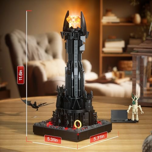 VONADO Dark Tower Building Set with LED Lights
