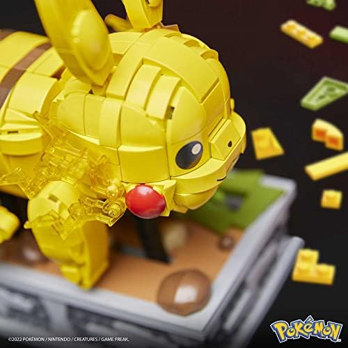 MEGA Pikachu Motion Figure Building Toy for Adults