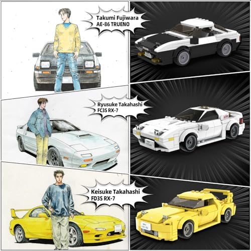 CaDA Initial D Mazda RX7-FD Building Set