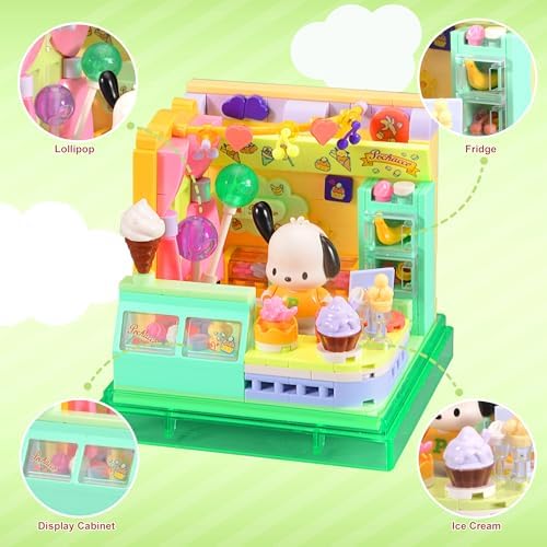 Cute Building Bricks Blocks Toy Miniature Set for Kids and Collectors
