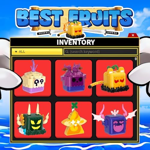 Treasure Fruits Building Blocks Toy Set for Kids 8-12
