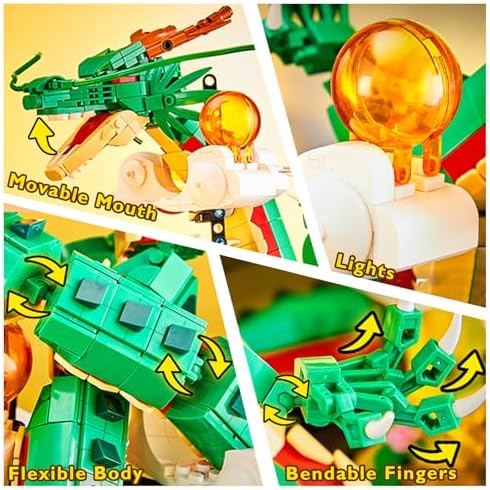 JMBricklayer Dragon Building Set for Adults 70134