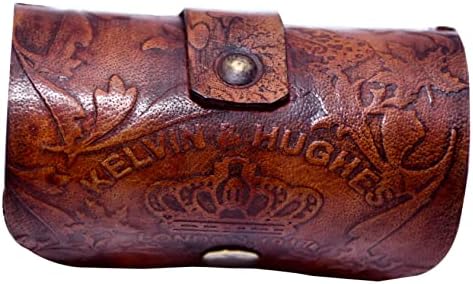 Antique Brass Telescope with Leather Case