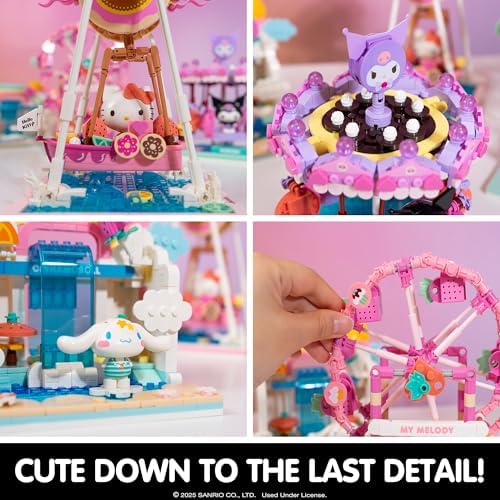 Hamee Sanrio Hello Kitty Water Park Building Blocks Set