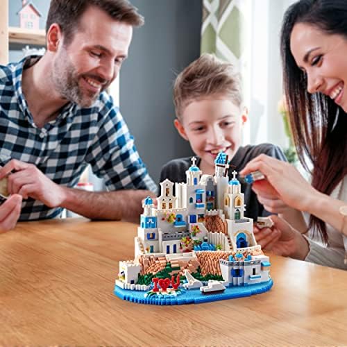 KLMEi 5810-Piece Micro Building Blocks Aegean Sea Castle