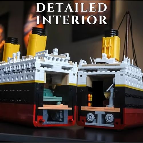 Liberty Imports Titanic Model Building Blocks Set