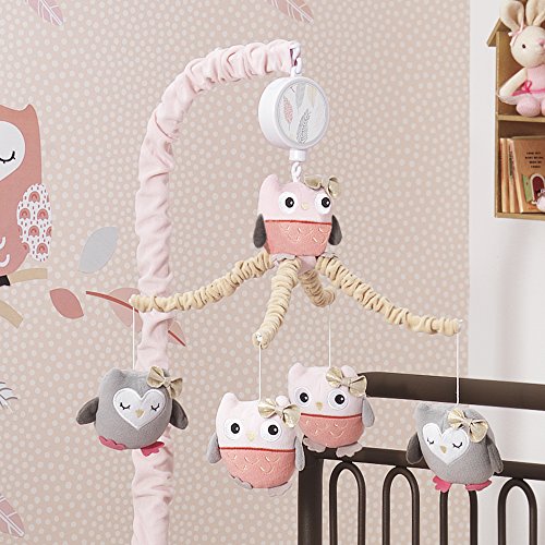 Lambs Ivy Family Tree Owl Musical Mobile