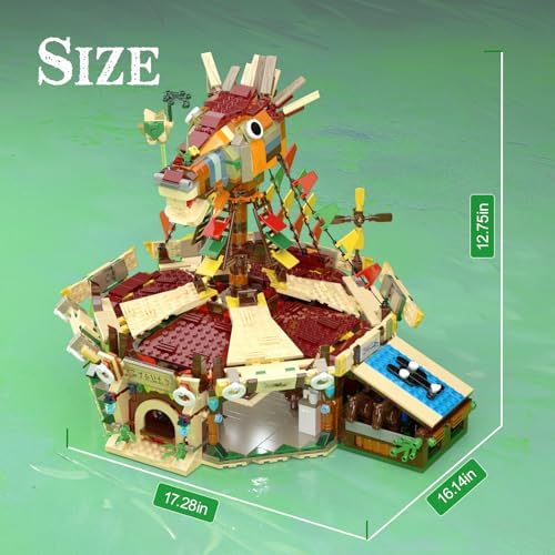 Horse Station Building Model Kit for Zelda Fans