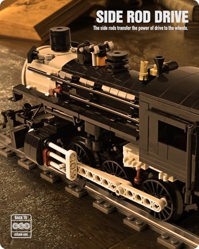 Nifeliz CN5700 Steam Train Building Kit for Train Lovers