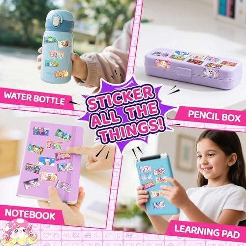 Plunack DIY Sticky Roll Stickers Bracelet Kit with Collection Book