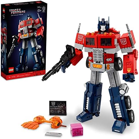 LEGO Icons Optimus Prime 2-in-1 Transforming Figure Set