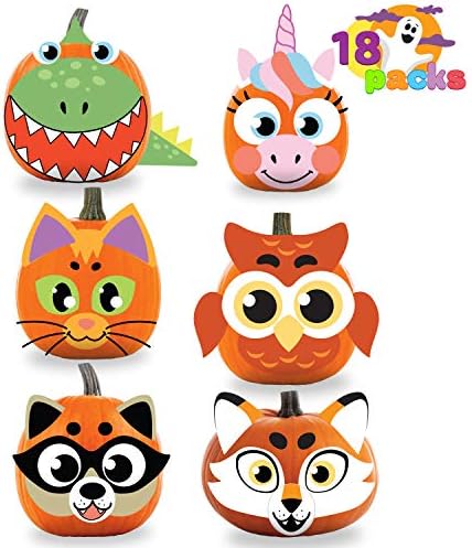 JOYIN Halloween Foam Stickers 18 Pack