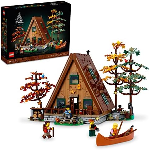 LEGO Ideas A-Frame Cabin 21338 Collectible Set