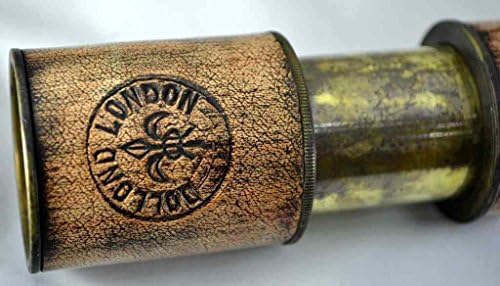 Brass Nautical Telescope with Gift Box