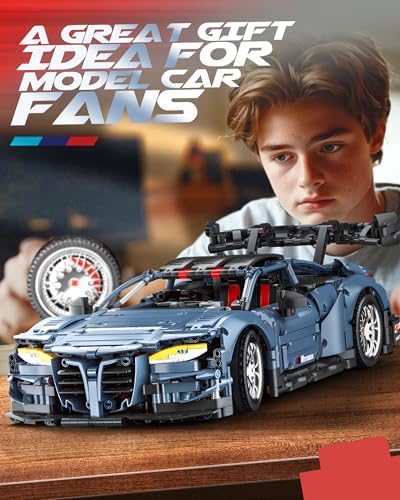 M4 Racing Car Building Set 110 Scale 2280 Pcs for Adults