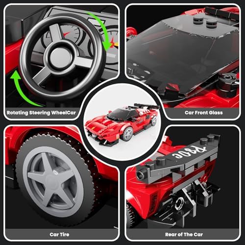Mould King Speed Champion P80C Racing Car Kit 449 PCS