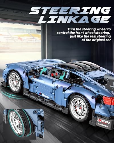 M4 Racing Car Building Set 110 Scale 2280 Pcs for Adults