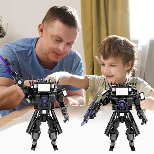 Bentex Toilet Upgraded Titan TV Man Building Block Set 857pcs
