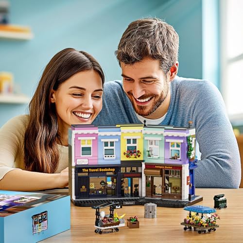 Notting Hill Building Block Set - 1514Pcs Compatible with Lego