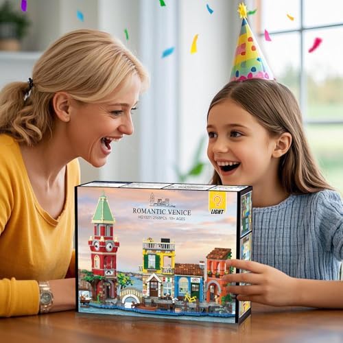 Venice Main Street Building Set for Adults 2155 PCS