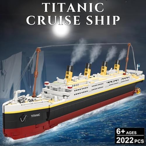 Liberty Imports Titanic Model Building Blocks Set