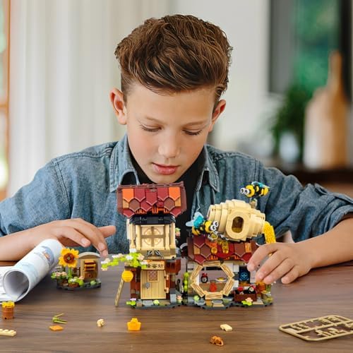 Honey Workshop Mini Building Set 1242 Pieces