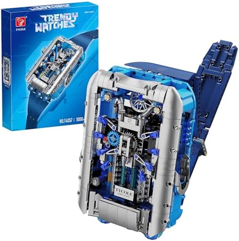 TYCOLE Technic Mechanical Watch Building Set for Adults and Boys 8