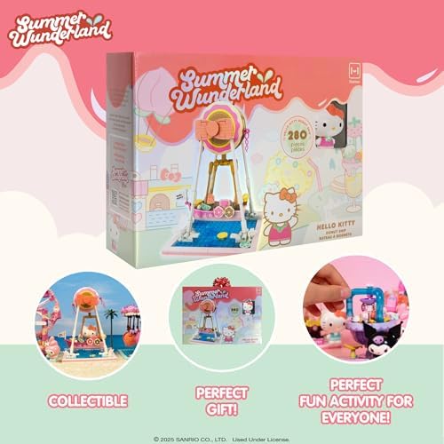 Hamee Sanrio Hello Kitty Water Park Building Blocks Set