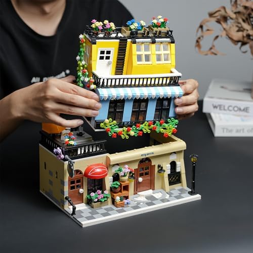 ENJBRICK City Hotel Building Kit for Adults and Kids