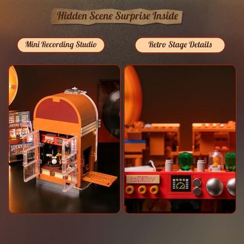 Retro Jukebox Building Kit with Coin Sound Function