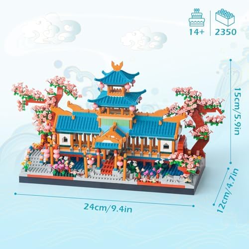 Finger Rock Cherry Blossom Bonsai Building Set