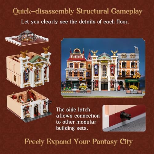 Pantasy Vintage European Grand Theater Building Set