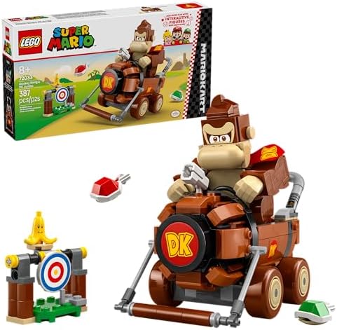 LEGO Super Mario Mario Kart Donkey Kong DK Jumbo Building Set