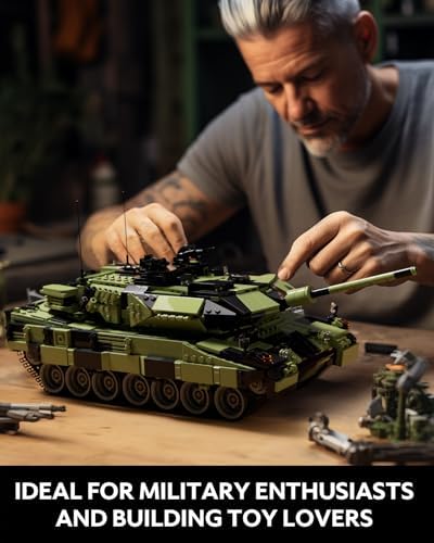 Nifeliz Leopard II A7 Tank Building Set