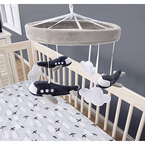 Sammy Lou Airplane Crib Mobile with Music